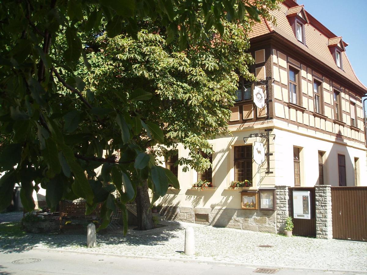 Gasthof Pension Zum Goldenen Hirschen Burgbernheim Экстерьер фото